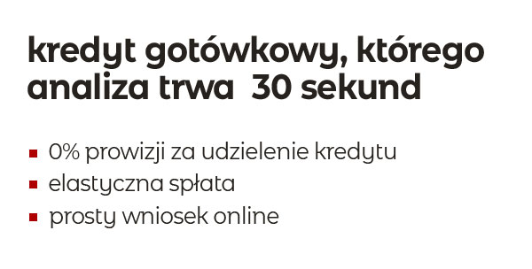 mBank - kredyt gotówkowy